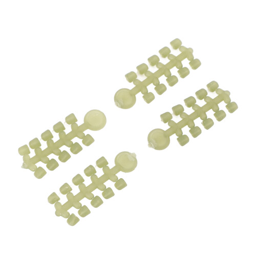 Perles d'arrêt pour hameçons de carpe 50 pièces PP Compact
