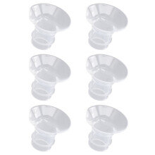 6 Stück Flansch-Einsätze Freihändig tragbare tragbare Spektren 24 mm Schutzflansche 19 mm / 0,7 Zoll