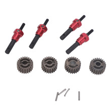 4 pezzi di asse a portale RC, combinatore da 12 mm, in acciaio