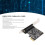 PCIe Parallel Card 1 Port DB25 LPT Controller ECP Mode for Printer Connection 7