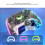 Mando de juego inalámbrico RGB programable 600mAh Switch 11
