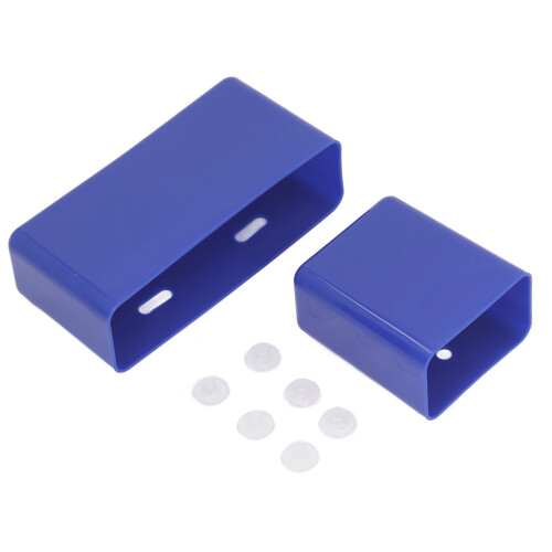 Support de téléphone Bogged Bag 2 pièces en plastique bleu 2