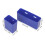 Support de téléphone Bogged Bag 2 pièces en plastique bleu 2