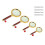 Handheld Magnifier 60/70/80/90mm Lens Magnifier Suitable suitable for Science, Elderly Reading, Checking 2