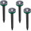 2025 New Ultrasonic Solar Mole Repeller 4-Pack, Ultrasonic Cat Repeller, Solar Mouse Repeller 1