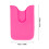 Bogged Bag supporto per telefono in silicone rosa taglia unica 2