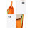 Ouvre-bocal multifonction design carotte 22x9x2 cm 5