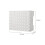 Rack de pared con tablero perforado de ABS 400.00g 2