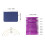 Rundstricknadel-Set 5,5 cm 3-6 mm 2