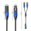 Câble Y diviseur pour micro de 60 cm, XLR 3 broches mâle/femelle 2