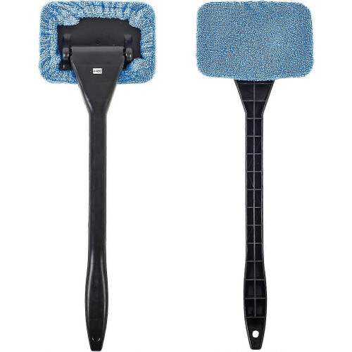 Suitable for Interior Windshield Cleaning - Long Handle Car Windshield Cleaner Interior Windshield Cleaning