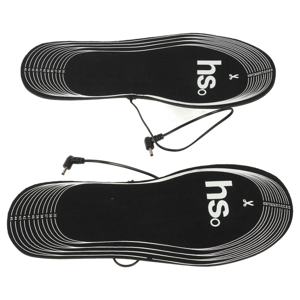 4.5V Heated Insoles Pair, 165g, 3xAA, Carbon Fiber
