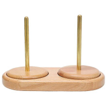 Suitable for Wooden Yarn Holder Knitting Tool Beginner Crochet Accessory Stand Sewing Thread Spool Wool