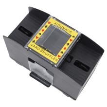 Automatischer Kartenmischer 4 Decks Karten Akkubetrieb Rapid Shuffling Card Dealer Maschine für Zuhause Partys Spiele
