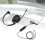 Cuffie USB-C monaurali con jack da 3,5 mm nere per PC 16