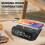 Wireless Alarm Clock Charger 10W Multifunction Temperature Display Black 7