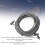 Rectangular Satellite V2 30-Fuß-Kabel, Rot 7