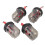 Set di 4 gabbie per esche in plastica, compatto 13