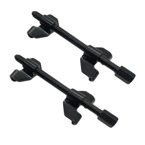 Compressore per molle a spirale da 250 mm, 9,84 in, nero, 2 pezzi 2