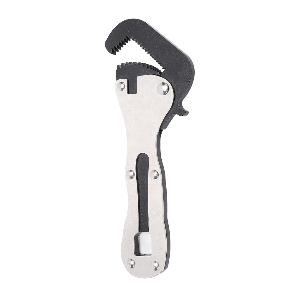 Auto Adjusting Steel Pipe Wrench Â Compact Ergonomic Auto Repair Tool 6901334985282