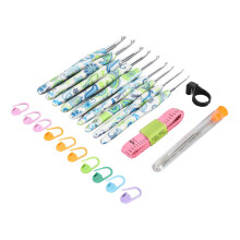 Ensemble de crochets ergonomiques en TPR, 9 pièces, 2–6 mm, multicolores