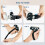 Silicone Quest 2 Controller Cover Drop Resistant VR Grip with Wrist Strap 5
