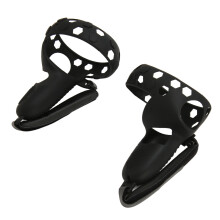 Silicone Quest 2 Controller Cover Drop Resistant VR Grip with Wrist Strap