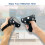 Silicone Quest 2 Controller Cover Drop Resistant VR Grip with Wrist Strap 4