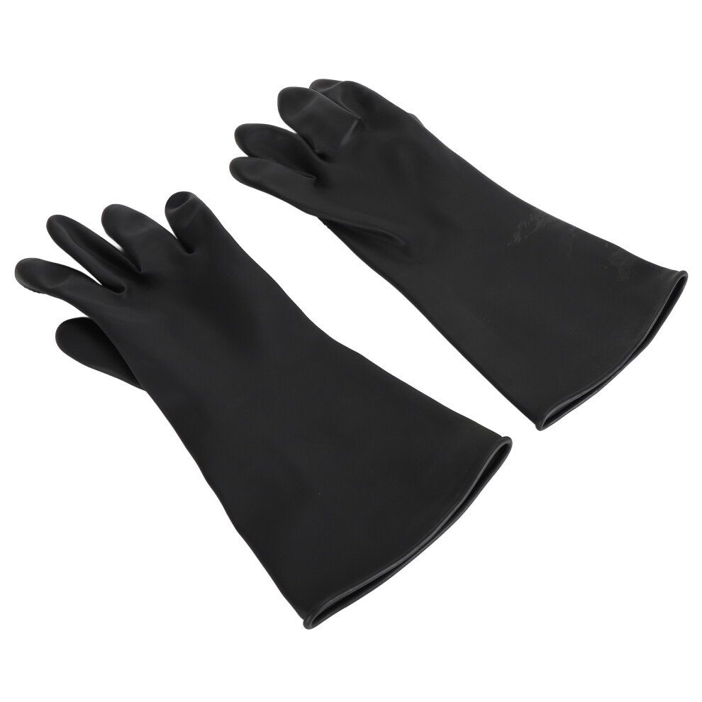 Chemical Resistant Latex Gloves Reusable, Long Gauntlets For Industry B31-L 8181334987228