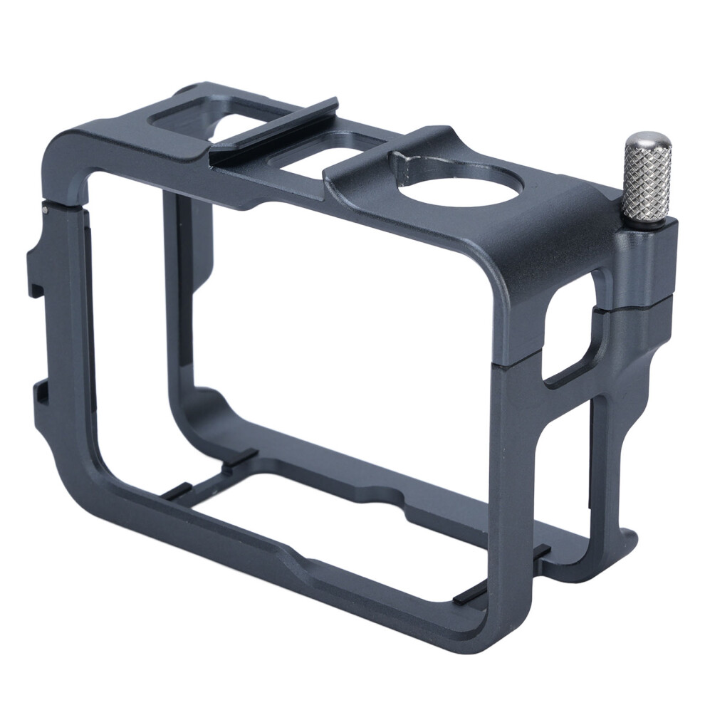 Durable Aluminum Action Camera Cage With 1/4 Inch & Double Cold Shoe 9301334987939