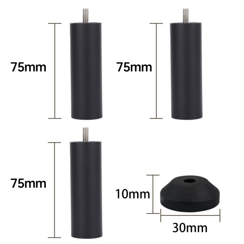 8 pièces 75 mm colonne d’élévation pour gravure TTS55/A5 1