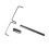 2 Sets Popcorn Maker Parts Popcorn Machine Replacement Popcorn Stirring Rod Dz 2