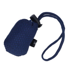Borsa pieghevole riutilizzabile di grande capacità blu navy