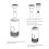 Diffuseur d'arômes 553048 10ml 161x64x64mm Coloré 10