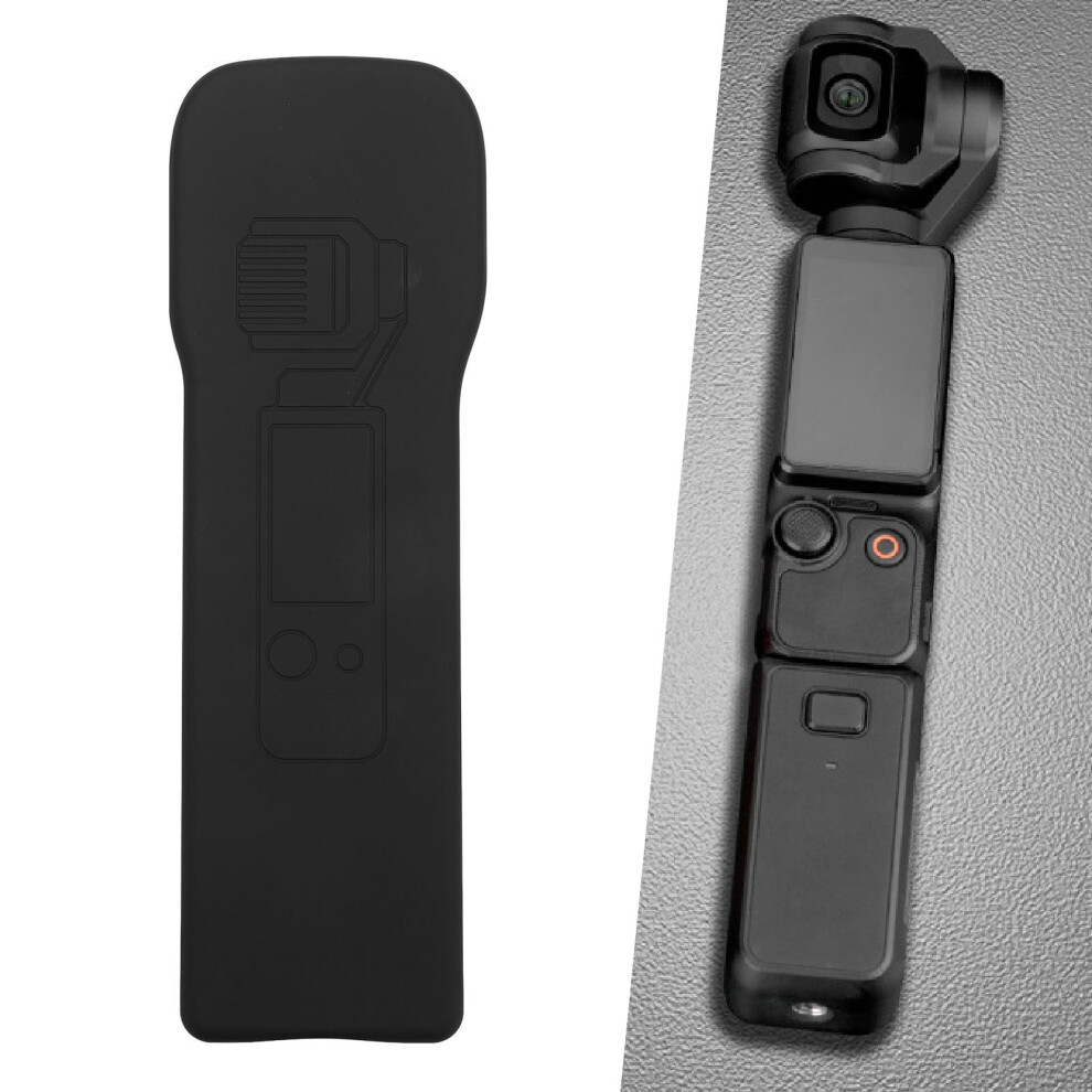 Pocket 3 Drop Proof Upper Cover Lens Shield Lightweight Screen Protector Black 7621334995089