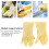 40 cm Gummi-Spülhandschuhe - flexibel, langlebig 4