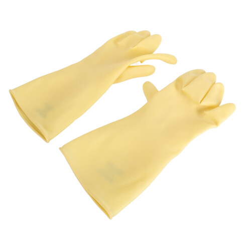 Gants de vaisselle en caoutchouc de 32 cm - polyvalents