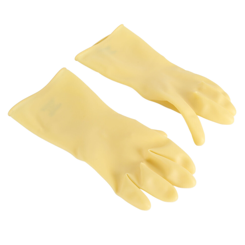 35cm Multi-Purpose Rubber Dishwashing Gloves, Acid & Alkali Resistant-image-OPC-PJDFH85-NEW
