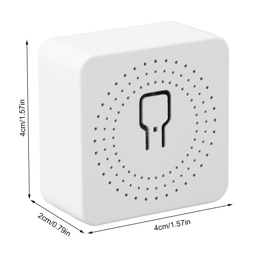 Interrupteur relais intelligent Zigbee 3.0, 16 A, 4x4x2 cm 1