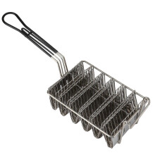 Applicable to Taco Fryer Basket, Taco Shell Fryer, Holds 6 Shells Deep Fryer Taco Holders Basket with