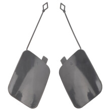 Coppia coperture foro gancio traino paraurti posteriore X5 F15 2014-2018