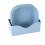 Fruit Plate Tray Multipurpose Salad Dish Eco Friendly Kitchen Dinner Plate for Household(Blue 5 Deep 1