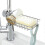 Sponge Brush Holder Shelf Faucet Storage Drying Drainer Rack Kitchen Organizer 2