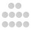 10pcs Silicone Steamer Mesh Mat Prevents Stick Reusable Cuttable Silicone Steamer Liners for Kitchen 2