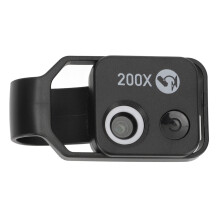 200 Handy-Mikroskop 40,6 mm 110 mAh Schwarz