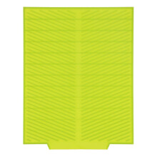 Dish Drying Mat 16.9x13.0in Food Grade Silicone Flexible Durable Collapsible Multi purpose Easy to Clean