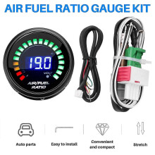 Applicable to 52mm Air Fuel Ratio Gauge LED Digital Display with Narrowband O2 Oxygen Sensor Car Gauge