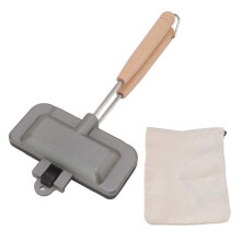 Sandwich Frying Pan Small Portable Non Stick Removable Sandwich Clamp Kitchen Tool