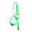 Set maschera e boccaglio per bambini 35x12x6cm 3-9 anni Blu 6