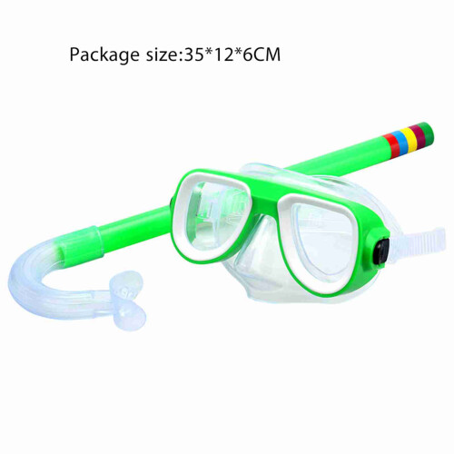 Set maschera e boccaglio per bambini 35x12x6cm 3-9 anni Blu 1